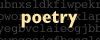 Poetry